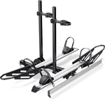 Rokrack One Foldable 2-EBIKE With Ramp, 200 Lbs Capacity, Hitch Mount Elect. Fixed Price $395.99.