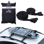 Ho Stevie! 15FT Surfboard Tie Down Straps W/ Silicone Buckle Cover For Car Roof. Fixed Price $57.19.
