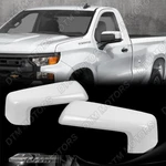 For 19-24 Chevy Silverado Gmc Sierra 1500 Replacement Summit White Mirror Covers. Fixed Price $56.99.