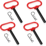 Bbto 4 Pieces Tractor Hitch Pin 1/2 X 3-5/8 Inch Red Trailer. Fixed Price $30.73.