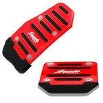 Luminuti PACK-2 Non-slip Pedal Pad Kit,gas Covers,car Brake Red. Fixed Price $15.48.