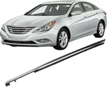 Chrome Front Left Driver Side Fender Garnish Molding Trim Replacement For Sonata. Fixed Price $35.50.