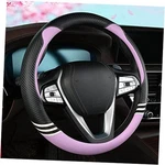 Yunzlan Stylish Cute Cat Ear Steering Wheel Cover For Women B-style Purple. Fixed Price $24.92.