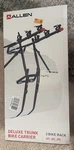 Allen Sports Deluxe Bike Trunk Carrier Rack Model 103DN New In Box. Fixed Price $50.00.