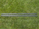 Pair Cut Thule LB50 Roof-rack Load Bars 44.625". Fixed Price $30.00.