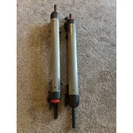 Yakima Fatcat 6 Ski And Snowboard Rack Set W/ Cross Bars. Fixed Price $400.00.