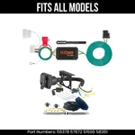 For 11-17 Honda Odyssey Pin Trailer Wiring Plug Fits All Models Curt Prong. Fixed Price $150.99.