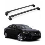 For Mazda 2009-2021 Omac 4698926B Black Fix Points Roof Racks Cross Bar. Fixed Price $119.99.