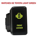 Front Locker 830NG Push Switch 12VOLT For Toyota Oem Tacoma Led New Green. Fixed Price $19.95.