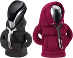 Gear Shift Cover, Universal Knob Hoodie, Mini 2PCS(BLACK+RED). Fixed Price $21.15.