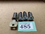 Genuine Set 4 Thule Used Matching Barrel Locks Plus Key Number N217 (new Series). Fixed Price $26.64.