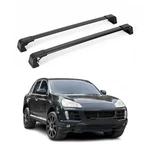 For Porsche Cayenne 03-10 Omac 5801926B Black Fix Points Roof Racks Cross Bar. Fixed Price $119.99.
