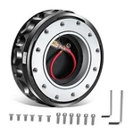 J2-QR-ZTL-9070-BK Aluminum Low Profile Twist Lock Quick Release Steering. Fixed Price $96.59.