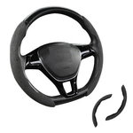 Incmad Premium Suede Car Steering Wheel Cover, Non-slip Segmented, 2PCS, Grey. Fixed Price $30.07.