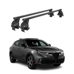 Smooth Roof Racks Cross Bars Carrier For Alfa Romeo Tonale 2023-2024 Black 2PCS. Fixed Price $199.99.