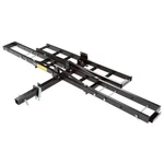 Black Widow Motorcycle Bike Carrier With Ramp For 2" Hitch, 500 Pound Capacity. Fixed Price $199.99.