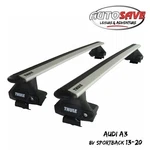 Thule Aluminium Wingbar Evo Silver Roof Bars To Fit Audi A3 8V Sportback 13-20. Fixed Price $380.40.