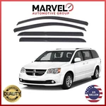 Out-channel Window Visor Rain Guard Deflectors For Dodge Grand Caravan 2008-2020. Fixed Price $31.90.