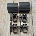 Yakima Wheel Holder Fork Bike Rack Round Bar Mounts Anti-spin Pad & Clamps Lot. Fixed Price $19.49.