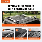 Universal Roof Rack 54" Aluminum And Vans. Fixed Price $87.14.