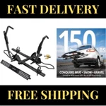 Rack Hitch Mount With Ramp 2 Bikes Platform Ebike Alloy Steel. Fixed Price $282.95.