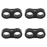 4PCS 4AN Hose Separator Clamps, Aluminum Alloy Car Fuel Line Mounting Clamp, .... Fixed Price $32.47.