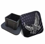 Swono Trailer Hitch Caps Covers Eagle Pattern 2 Inch Rubber Tow. Fixed Price $17.99.