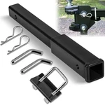 18 Inch Trailer Hitch Extender Fits For 2 Receiver With Pin Clip Anti. Fixed Price $85.81.