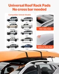 Inflatable Soft Roof Rack Bars, Storage Bag For Canoes Surfboards Sups. Fixed Price $60.90.