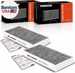 2-PC Cabin Air Filter With Activated Carbon Compatible Jeep Models Wrangl. Fixed Price $17.57.