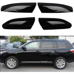 4X Fits Toyota Highlander 2008-2013 Cover Rail End Shell Replacement Black. Fixed Price $24.99.