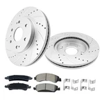 Betthand Front Brakes Rotors For 14-18 Chevy Silverado 1500, 15-20 Tahoe,. Fixed Price $255.28.
