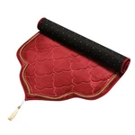 Muslim Prayer Mat, Soft Velvet Janamaz Sajada Carpet For Women, Portable .... Fixed Price $38.73.