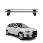 For Mitsubishi Outlander Sport 13-15 Omac Gray Fix Points Roof Racks Cross Bar. Fixed Price $259.90.