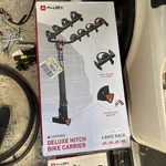 Allen Sports Deluxe Locking Quick Secure Tie 4-BIKE Carrier For 2 Hitch Nib. Fixed Price $89.99.