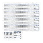 Swphrt 120PCS Car Oil Change Stickers, X Static Cling Removable Styleb. Fixed Price $10.51.