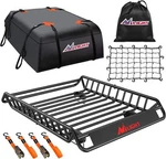 Nilight 51" X 36" 5" Universal Roof Rack Cargo Basket Heavy-duty 200LBS. Fixed Price $199.99.