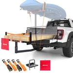 Mockins 750 Lbs Cap Truck Bed Extender Hitch Mount 2-IN-1 All-weather Steel.... Fixed Price $184.30.