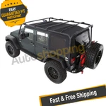 Smittybilt 76717 Src Textured Black Roof Rack For 2007-2018 Jeep Wrangler Jk. Fixed Price $615.58.