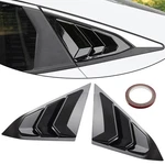 Htracing For 10TH Gen Civic Sedan Rear Side Window Louvers Air Bright Black. Fixed Price $34.99.